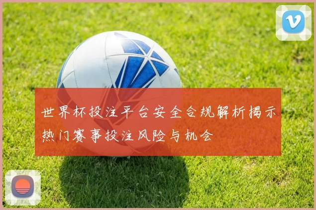 世界杯投注平台安全合规解析揭示热门赛事投注风险与机会